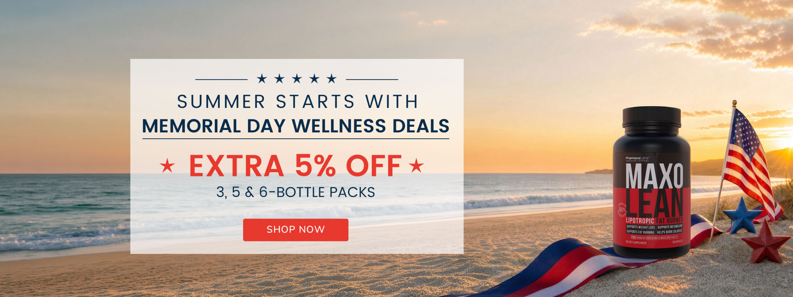 Maxolean Memorial day Sale Desktop